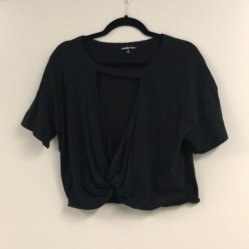 Plus size cropped top